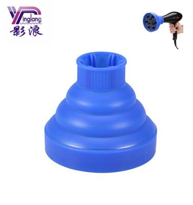 China High Quality Colorful Collapsible Universal Silicone Hair Dryer Diffuser Attachment 001 for sale