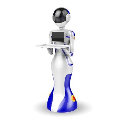 China Hotels for restaurant intelligent laser navigation delivery service robot for sale