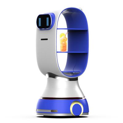 China Restaurant / hotel / dining room the latest dining room food delivery robot intelligent humanoid robot for sale