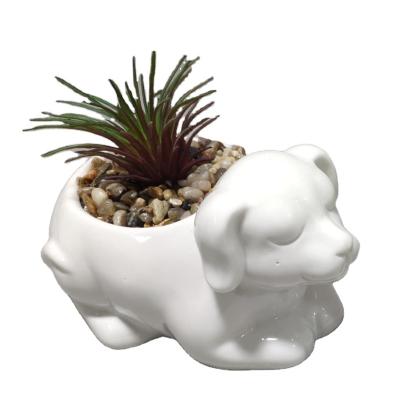 China Modern Indoor Animal Shape Garden Flower Pots Decorative Planters Used With Modern Flower/Green Plant for sale