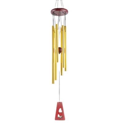 China NEW Europe 2021 hot sale metal wind chime for gift with metal drop windchime for loved decorative outdoor garden for sale