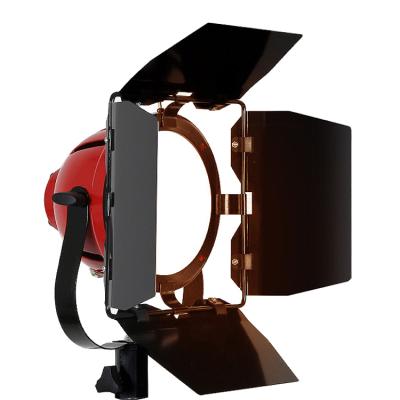 China Continuous Dimmable LED Metal Spot Redhead Light 60W LED Visual Light for Photography Shooting Pictures for sale