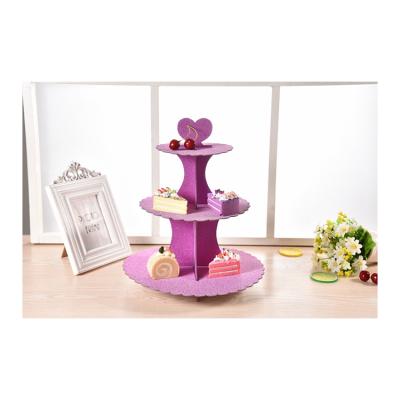 China High Quality Wholesale High Quality Display Paper Plate Wedding Birthday Party Cake Stand Cake for sale