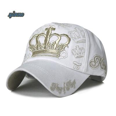 China New Style Crown Logo Fashion Baseball Cap Reasonable COMMON Price Embroidered Baseball Cap Adjustable Baseball Cap for sale