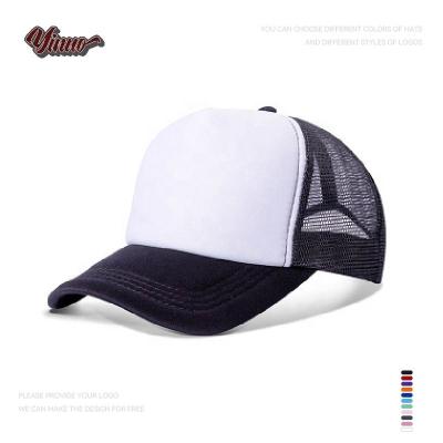 China COMMON Custom Popular Promotional Wholesale Truck Gorras Empty Foam Mesh Trucker Cap Advertising Trucker Cap for sale