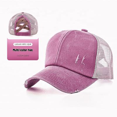 China Fashion JOINT Sports Caps 3d Embroidery Vintage Hat Adjustable Baseball Cap Customized Cotton Washable Trendy for sale