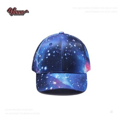 China JOINT Fantasy Starry Night Baseball Cap Sports Wholesale High Quality Casual Breathable Hat Products for sale