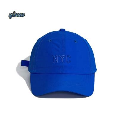 China breathable & Recycling Logo Baseball Cap Fashion Quick Dry Cap Custom Made White High Quality Customized Waterproof Wholesale for sale