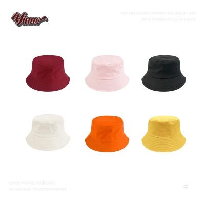 China New Design Breathability Fashion Cotton Bucket Hats Solid Color Bucket Hat High Quality Competitive Price Custom Bucket Hat for sale