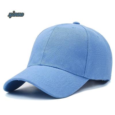 China Promotional Baseball Caps Logo Sports Baseball Caps Custom Made Cheap Advertising Retail Wholesale COMMON Solid Color for sale