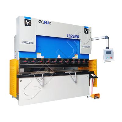 China Metal sheet bending 30ton 40ton mini steel plate bending machine WC67Y/K OR hydraulic press E21 brake machine for sale