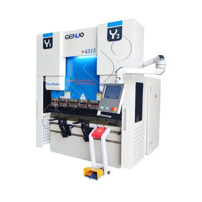 China Metal Sheet Bending Automatic Bending Machine For Mild Steel / CNC Press Brake da66t 8+1 Shaft With Advanced Delem for sale