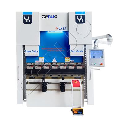 China Folding Metal Sheet 8+1 6+1 Shaft 100t 200t CNC Environmental Friendly Press Brake Machine With Bending Metal Sheet for sale