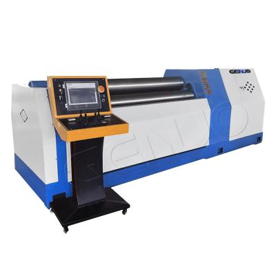 China Automated Bending Stainless Plate Roll Bending Machine W12 4 Roll Sheet Metal CNC Plate Rolling Machine for sale