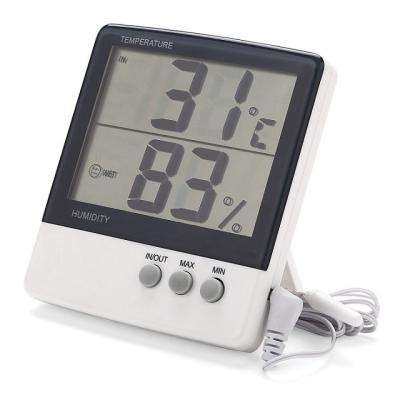 China Household Hydroponics Temperature Humidity Instant Read Cheap Max Min Indoor Outdoor Digital Thermometer Hygrometer Wall Mounted Climate for sale