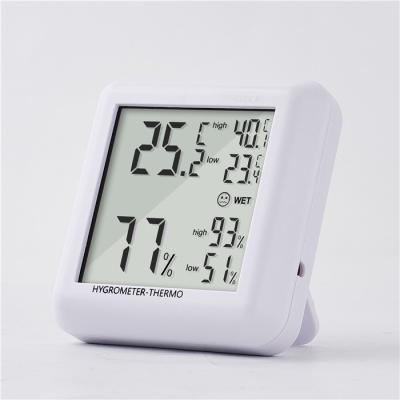 China Desktop Temperature Humidity Meter LCD Household Digital Thermometer Room Min Max Hygrometer for sale