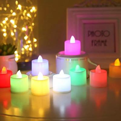 China New-designed Romantic Light Home Wedding Birthday Party Decoration Battery Flameless Candles Led Flameless for sale