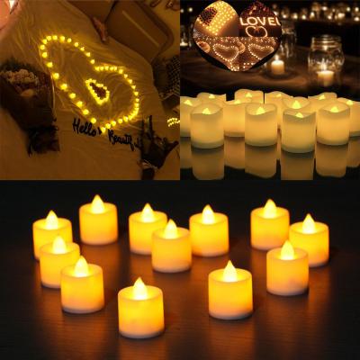 China New-designed flameless battery operated electronic led candles romantic light home decoration wedding birthday party with moving flame for sale