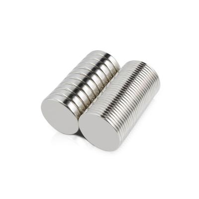 China Industrial Magnet Custom Strong Magnet D25x2mm D25X5mm Round Small Permanent MINI fridge NdFeB Neodymium Magnet n52/n35 for sale