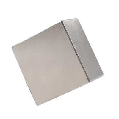 China Industrial Magnet NdFeB magnet strong block  N35-N52 Retangular 50x50x30mm Powerful permanent Neodymium Magnet for sale