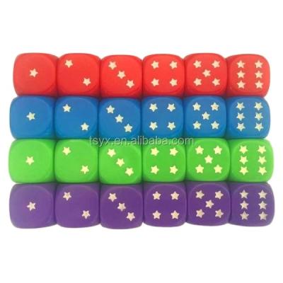 China Acrylic Glow In The Dark Custom Yoga Small 10mm 12mm 14mm 16mm 18mm 20mm 25mm 30mm Blank OEM Toy Dice Color Audit Game Dies for sale