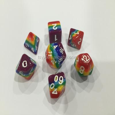 China Acrylic polyhedral set of dies for sale