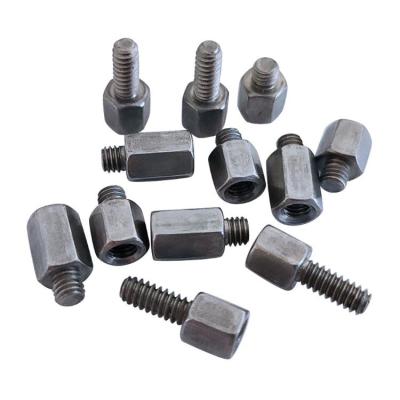 China Aluminum Head Aluminum Hex Stud And Nuts Carbon Steel SUS304 Bolts Custom Fastener Service for sale