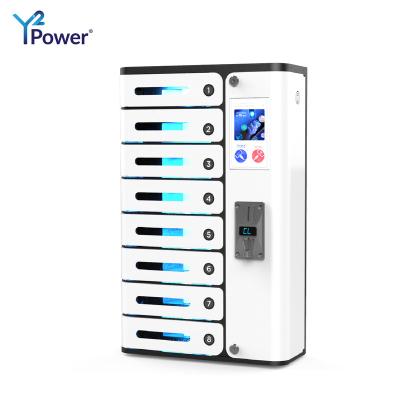 China Y2Power Indoor Toll Charging Cabinet for Cell Phone MIA Premium Coin Operated Sanitizing and UV-C Charging Locker PL-SDC8-Y2 for sale