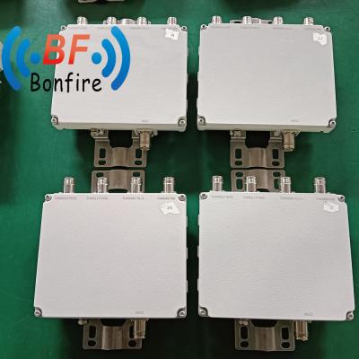 China 4.3-10f DIN-F 1710-2700MHz 4 puertos de bajo Pim RF Quad-Band Combiner RF Quadplexer 2.630kg en venta