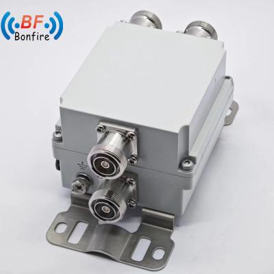 China 4.3-10f DIN-F Interface Triplexer Combiner for 5g Market 300W 1920-2170 2300-2400 2500-2700mhz Low Pim for sale