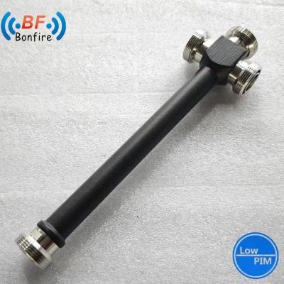 China 22.00cm * 7.00cm * 4.00cm DIN Connector 3 Way RF Power Splitter Power Divider 617-4000MHz for sale