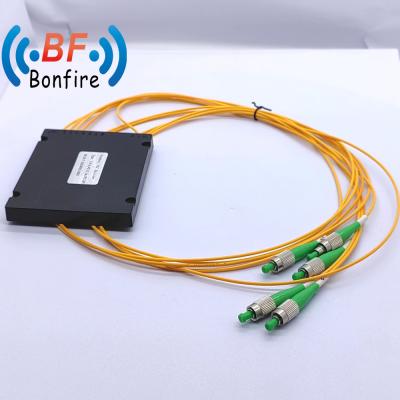 China 1*4 Single Mode PLC Splitter 0.500kg with Package Size 25.00cm * 20.00cm * 10.00cm for sale