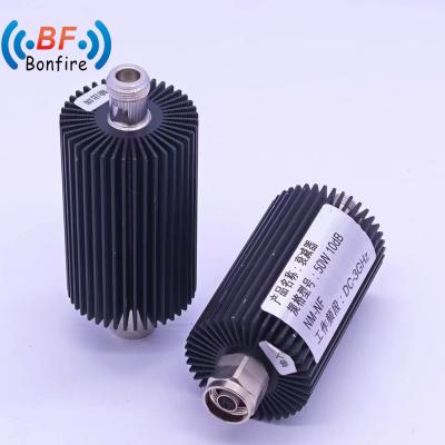 China Schnittstelle in N-M/out N-F Custom Attenuator RF Coaxial Attenuator 5W 3-40 dB Einstellbar zu verkaufen