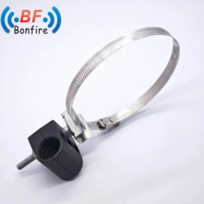 China Customized RF Cable Fiber and Power Self-Locking Cable Clamp Hook Type Feeder Clamp for sale