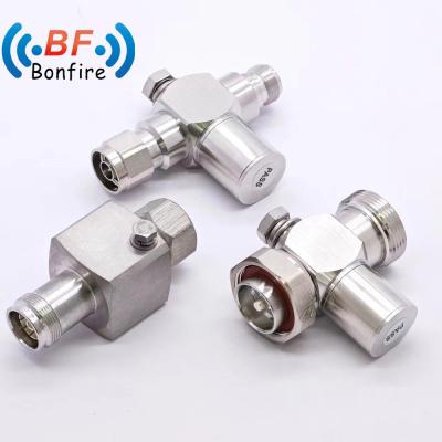 China 698-3800mhn Hombre Hombre Hembra Relámpago arrester N Plug a N Paredón femenino Protector Coaxial contra las oleadas de rayos 6g Relámpago de descarga del tubo de gas en venta