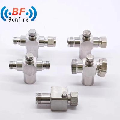 China BLQ-XXXXX DIN Männlicher Blitzschutz Männlicher Weiblicher 4.3-10 DIN Stecker an DIN L29 Jack zu verkaufen