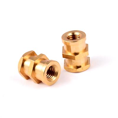 China High Quality Healthcare Healthcare And Durable Factory Customized Threaded Hex Insert Nut for sale