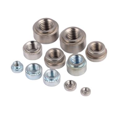 China Heavy Industry Quality Wholesale Accessories Press Stud Locking Fasteners Metal Self Hooking Nut for sale