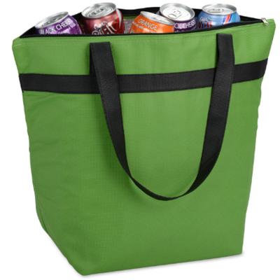 China ODM Reusable Bulk Polyester Packaging Red Beach Carry On Beer Can Ice Cooler Bag for sale