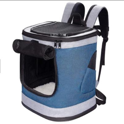 China Breathable Pet Backpack Traveling Carrier For Small Dog for sale