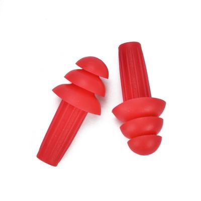 China Reusable Swimming Earplugs For Hearing Protect Reusable Ear Plug Can Customize for sale