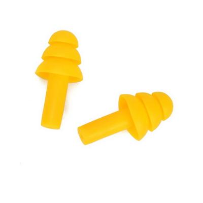 China Reusable Yellow Ear Plugs For Ear Protect Hearing Cheap To Protect Safety Earplugs For Swimming for sale