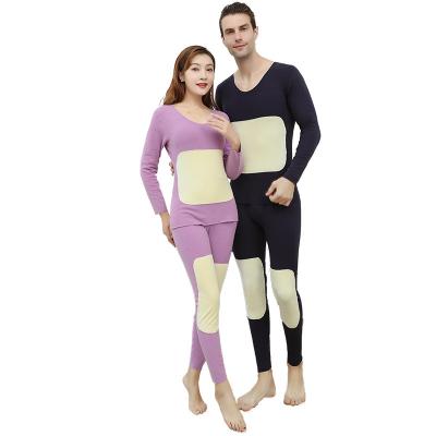 China Wholesale Men's Thermal Outdoor Cotton Winter Thermal Underwear Set Men's Thermal Underwear Set for sale