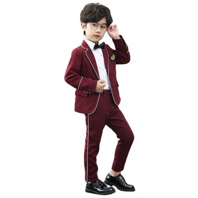 China Boy's Formal Suit 2pcs Autumn Winter Boy's Formal Wear Party Wear Boy's Clothing Sets for sale