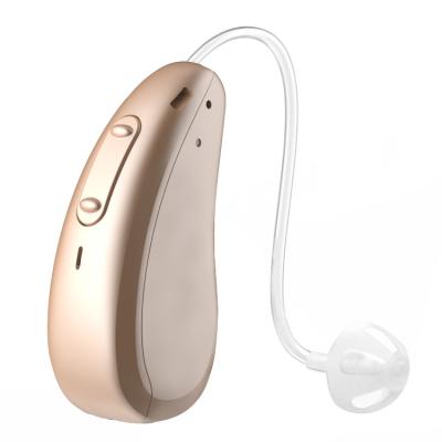 China Rechargeable Open-Fit Open-Fit Hearing Aid Digital Slim Tube For Nearly Invisible Mini BTE Hearing Loss High Frequency Super Hearing Aids for sale