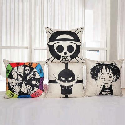 China New Design Anti-Pull Cloth King Thief Sailor Series Cartoon Character Digital Printing Pillow Cover Wholesale for sale