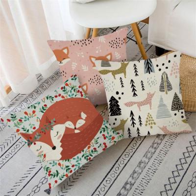 China Viable Custom Home Decor Pillow Case Cover Sublimation Different Fabric Can Be Chose For Digital Printing Cushion Cover for sale