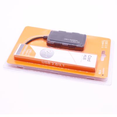 China 4 Ports Factory Price OTG USB C Hub Factory Price High Quality Micro USB 2.0 Slim Splitter 4 USB 2.0 Adapter Type-C Type C Hub For PC Laptop Macbook for sale