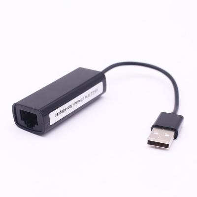 China LAPTOP RTL8152B External USB Wired Ethernet Network Card USB Adapter to Ethernet LAN USB One RJ45 for Win XP/7/8/10 for sale