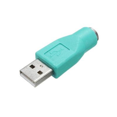 China Computer Laptop USB Male To PS2 USB Female Connector PS/2 Adapter Converter Usb For PC Sony ps2 Keyboard Mouse for sale